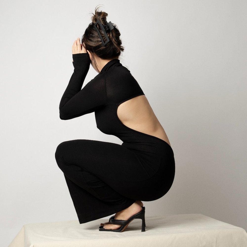SOLD | Saint Laurent Backless Dress Look Alike NEW WITH TAG